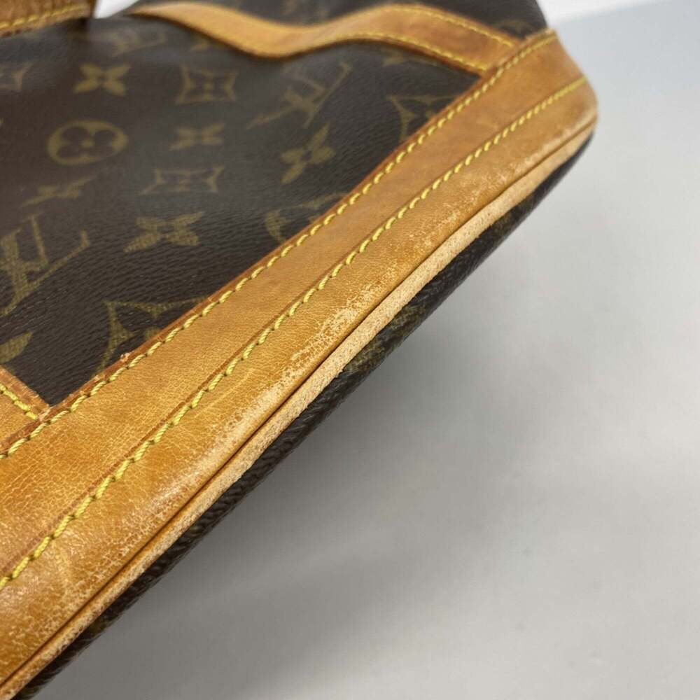 LOUIS VUITTON Authentic Brown Monogram Tote Bag - Picture 6 of 12